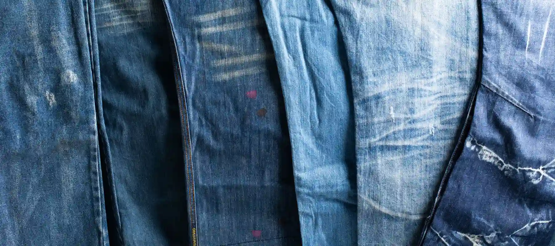 close-up picture of laundry affected by hard water